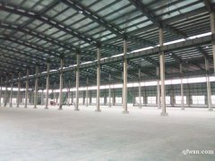 白蒲鎮(zhèn)全新鋼結(jié)構(gòu)廠房，層高15米，10噸行車各種大車可進